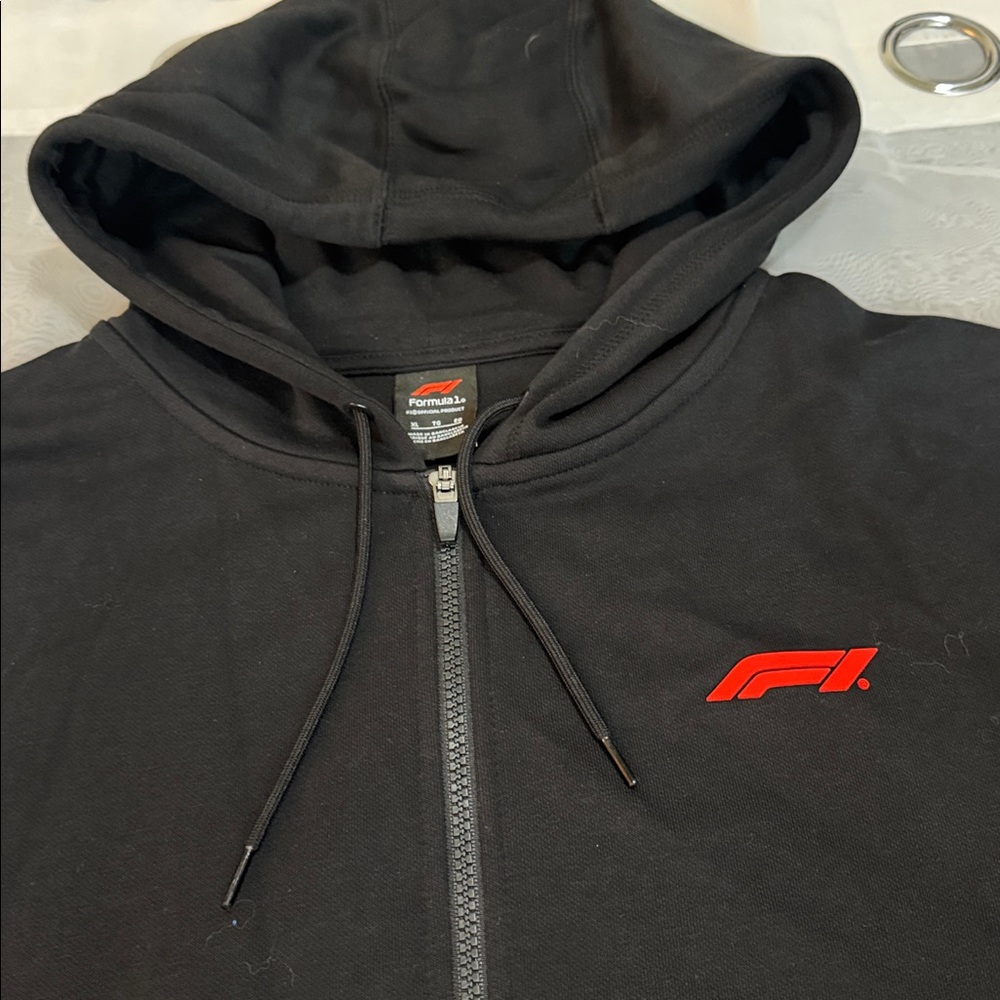 Formula 1 Essentials Small Crest Full Zip Hoodie … - image 4